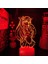 Anime Kader Kalmak Çocuklar Için Şekil 3D Gece Lambası, Uzaktan Kumanda ile Değişen 16 Renk, Çocuk Odası Dekoru, Rin Tohsaka Manga Illusion LED Oyuncak Lamba Kız Erkek Noel Hediyeleri (Yurt Dışından) 2