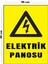 Metal Elektrik Panosu 30 cm x 40 cm A3 Büyüklüğünde Uyarı Levhası Yönlendirme Tabelası 1