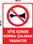 Metal Site Içinde Korna Çalmak Yasaktır 20CM x 30CM A4 Büyüklüğünde Uyarı Levhası Yönlendirme Tabela 1