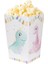 Sevimli Dinozor Temalı Karton Mısır Kutusu Popcorn Kutusu 8'li 2