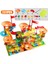 Montessori Ahşap Yapbozlar El Kapma Tahtaları Oyuncaklar Tangram Yapboz Bebek Eğitici Oyuncaklar Karikatür Araç Hayvanlar Meyve 3D Bulmacalar (Yurt Dışından) 2