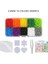 24/72 Renkler Kutu Seti Hama Boncuk Oyuncak 2.6/5mm Perler Eğitim Çocuklar 3D Bulmacalar Diy Oyuncaklar Sigorta Boncuk Pegboard Levhalar Ütü Kağıt (Yurt Dışından) 1