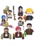 Qd Oyunu Kahramanlar Tuğla Anime Mini Aksiyon Oyuncak Figürler Yapı Taşları Montaj Diy Oyuncaklar Tuğla Çocuklar Eğitim Koleksiyonu Hediyeler 25 (Yurt Dışından) 2