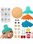 Çocuklar Montessori Yüz Ifade Oyunu Duygusal Değişim Oyuncaklar 9 Adet Kartları ile Okul Öncesi Öğrenme Eğitici Oyuncaklar (Yurt Dışından) 3