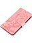 Xiaomi 15 Ultra Kılıf Tiger Baskı Deri Cüzdan Telefon Kapağı-Pembe (Yurt Dışından) 4