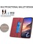 Xiaomi 15 Ultra Cüzdan Kılıfı Rfıd Engelleme Pu Deri Telefon Kapağı-Kırmızı (Yurt Dışından) 2