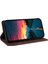 Betopnıce 003 Xiaomi 15 Ultra Kılıf Manyetik Kapatma Rfıd Engelleme Cüzdan Standı Deri Telefon Kapağı-Kahverengi (Yurt Dışından) 3