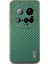 Azns Xiaomi 15 Ultra Kılıf Elektro Kaplama Karbon Fiber Doku Pu+Tpu Telefon Kapağı-Yeşil (Yurt Dışından) 5