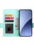 Xiaomi 15 Ultra Standlı Kılıf Pu Deri Cüzdan Telefon Kapağı-Nane Yeşili (Yurt Dışından) 2