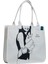 Canvas Çanta - Kedi Annesi/ Doğalbej Canvas Kumaş Emprime Baskı 2