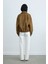 Camel Chiara Süet Bomber Ceket 4