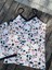 Yazlık Geometrik Desenli Ipli Pijama Takımı 5