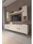 %100 Mdf Tv Ünitesi Raflı Dolaplı Kapaklı 4