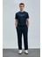 Love Modern Grafik T- Shirt Lacivert 3