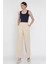 Kadın Bel Lastikli Bol Paça Pantolon P-00016612 1