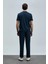 Love Modern Grafik T- Shirt Lacivert 5