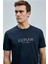 Love Modern Grafik T- Shirt Lacivert 2