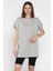 Kol Katlamalı Bisiklet Yaka Kadın Uzun Tişört (M-L-Xl Uyumludur) P-00016852 1