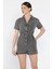 Kol Katlamalı Bel Bağcıklı Jean Kot Tulum P-00016627 1