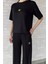 Kadın Gold Toka Detaylı Tişört Pantolon Ikili Takım P-00016801 4