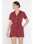 Kol Katlamalı Bel Bağcıklı Jean Kot Tulum P-00016627 1