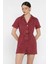 Kol Katlamalı Bel Bağcıklı Jean Kot Tulum P-00016627 2