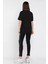 Kadın Bisiklet Yaka Tişört Tayt Ikili Takım (M-L-Xl Uyumludur) P-00016849 3