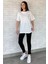 Kadın Bisiklet Yaka Tişört Tayt Ikili Takım (M-L-Xl Uyumludur) P-00016849 1