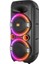 Bykalite MD-79KP 30W Işıklı Siyah 1 Uhf Uv Mikrofonlu Usb/bt/tf/tws/aux 2 Mik Girişli Type-C Şarjlı Toplantı-Parti Hoparlö 2