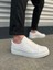 JY166 Prestige Bağcıklı Kapitone Desenli Erkek Günlük Sneaker - Taba 1