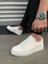JY166 Prestige Bağcıklı Kapitone Desenli Erkek Günlük Sneaker - Taba 3