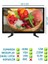 19" 49 Ekran 12V Full HD Karavan - Tekne - Yat LED Monitör TV 3