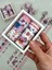Masking Tape Çiçek ve Kalp Temalı 10'lu Pembe Kutu Washi Bant Set / Washi Tape / Bullet Journal 1