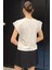 Kadın Bisiklet Yaka Kol Dantel Işlemeli Tişört P-00016466 3