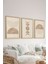 3 Parça Ahşap Çerçeve Görünümlü Mdf Poster Tablo Seti - Set 4 1