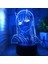 Anime Darling In The Franxx Şekil 3D Gece Işığı Çocuklar , Uzaktan Kumandayla Değişen 16 Renk, Çocuk Odası U, Şekil Manga Illusion LED Oyuncak Lamba Kız Erkek Çocuklar Yılbaşı (Yurt Dışından) 1