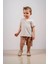 Bebek Çocuk Pamuklu Şortlu Rahat Takım Trend Moda Kız-Erkek Bebek Çocuk Alt Üst Takım 1