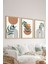 3 Parça Ahşap Çerçeve Görünümlü Mdf Poster Tablo Seti - Set 130 1