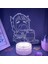 Bayan Kobayashi'nin Ejderha Hizmetçisi Anime 3D Erkek 16 Renk Kız Odası U Illusion LED Lamba USB Manga Kanna Kamui Şekil Uygun Çocuklar Yılbaşı Hediyeleri (Lav Lambası (Yurt Dışından) 1