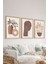 3 Parça Ahşap Çerçeve Görünümlü Mdf Poster Tablo Seti - Set 64 1