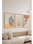 3 Parça Ahşap Çerçeve Görünümlü Mdf Poster Tablo Seti - Set 23 1