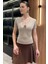Gül Detaylı V Yaka Kadın Bluz P-00016474 2