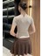 Gül Detaylı V Yaka Kadın Bluz P-00016474 3