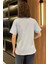 Yıldız Taşlı Bisiklet Yaka Kadın Tişört P-00016717 3