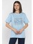 Love Taşlı Bisiklet Yaka Kadın Tişört P-00016715 2