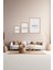 3 Parça Ahşap Çerçeve Görünümlü Mdf Poster Tablo Seti - Set 103 2