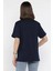 Baskılı Taş Detaylı Kadın Tişört P-00016700 3