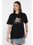 Baskılı Taşlı Kadın Tişört P-00016692 1