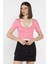 Kadın Büstiyer Kombinli Ön Çıtçıt Detaylı Bluz P-00016676 2