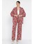 Kadın Desenli Kimono Pantolon Ikili Takım P-00016689 1